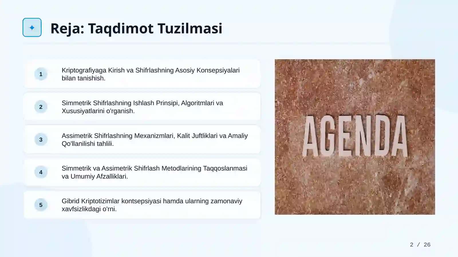 Simmetrik va Assimetrik Shifrlashga Kirish 2