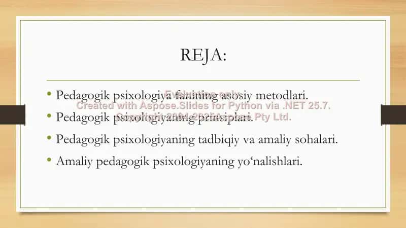 Pedagogik psixologiyaning metodlari 2