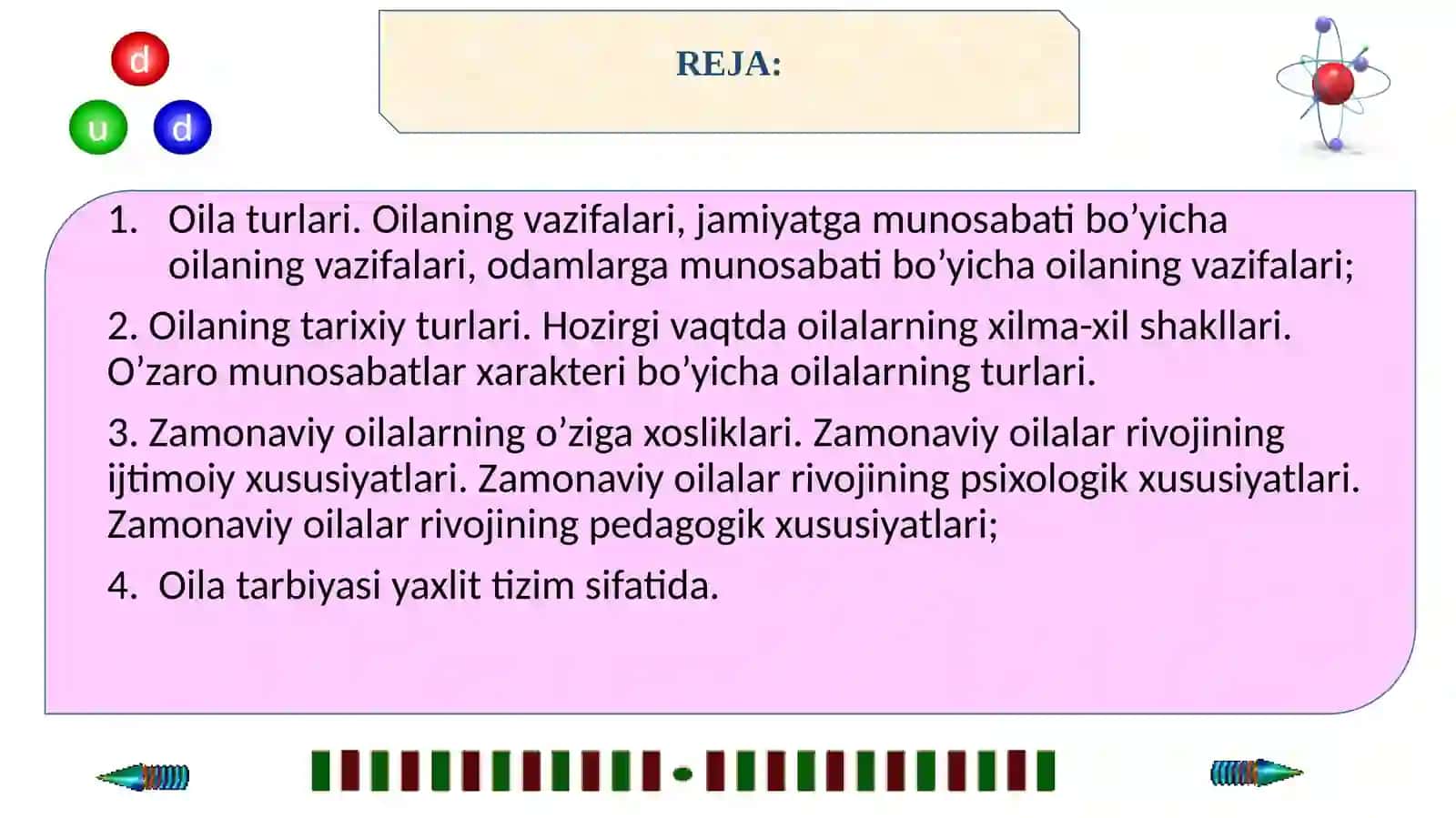 OILA PEDAGOGIKASI 2