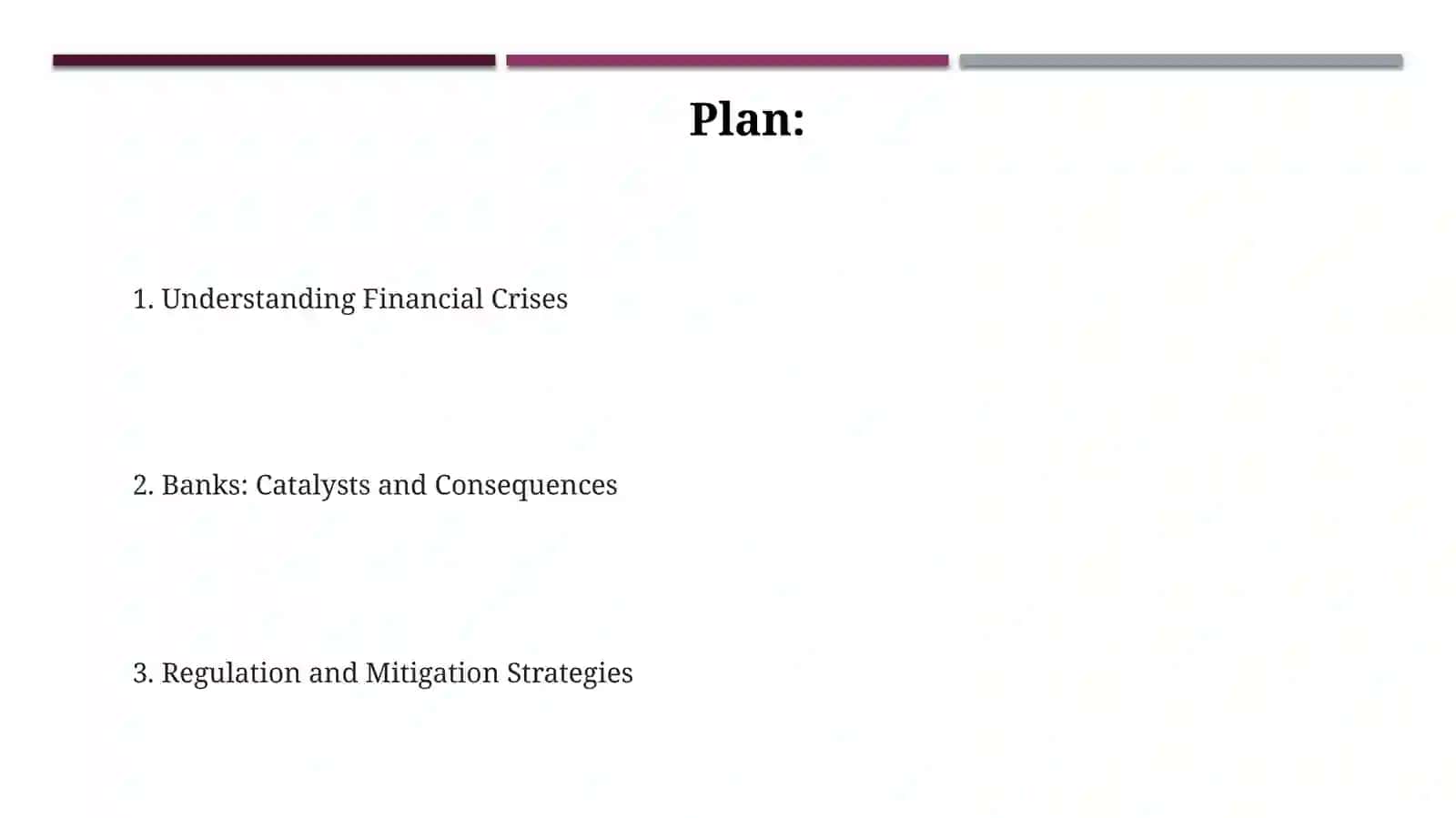 Financial crises and the role of banks 2