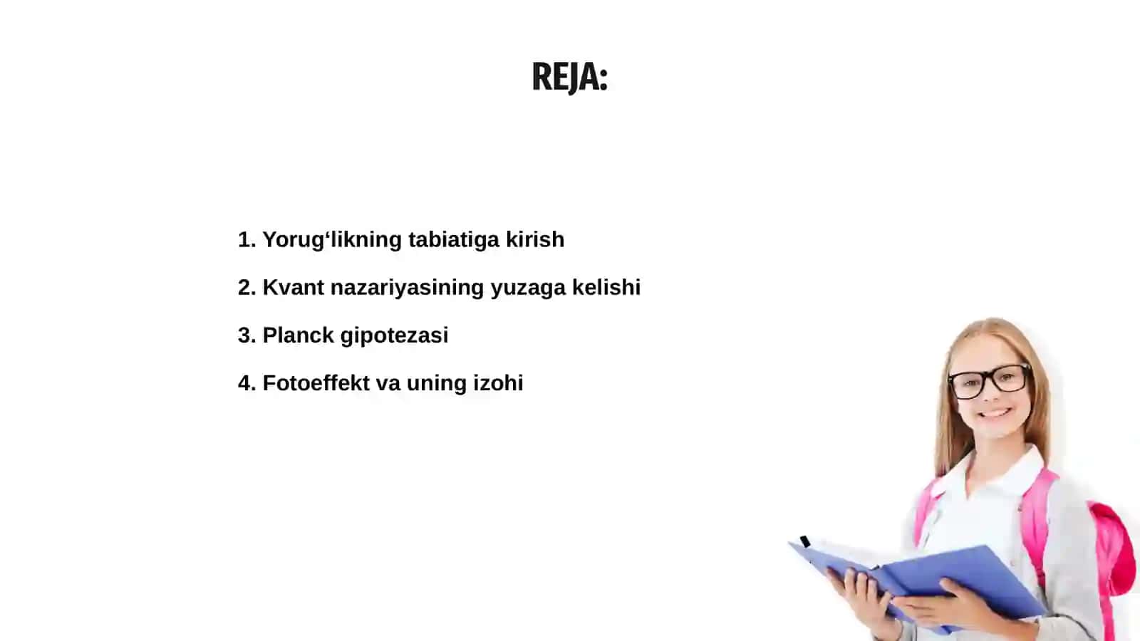 Yorug‘likning kvant nazariyasi 2