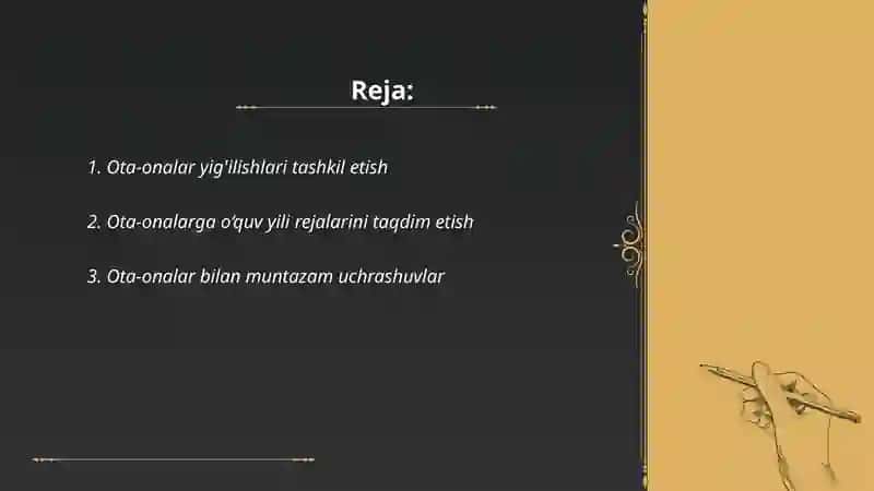 Ota-onalar bilan hamkorlik 2