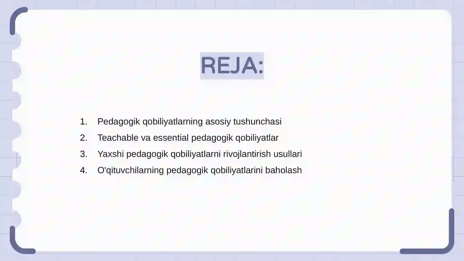 Pedagogik qobiliyatlar 2