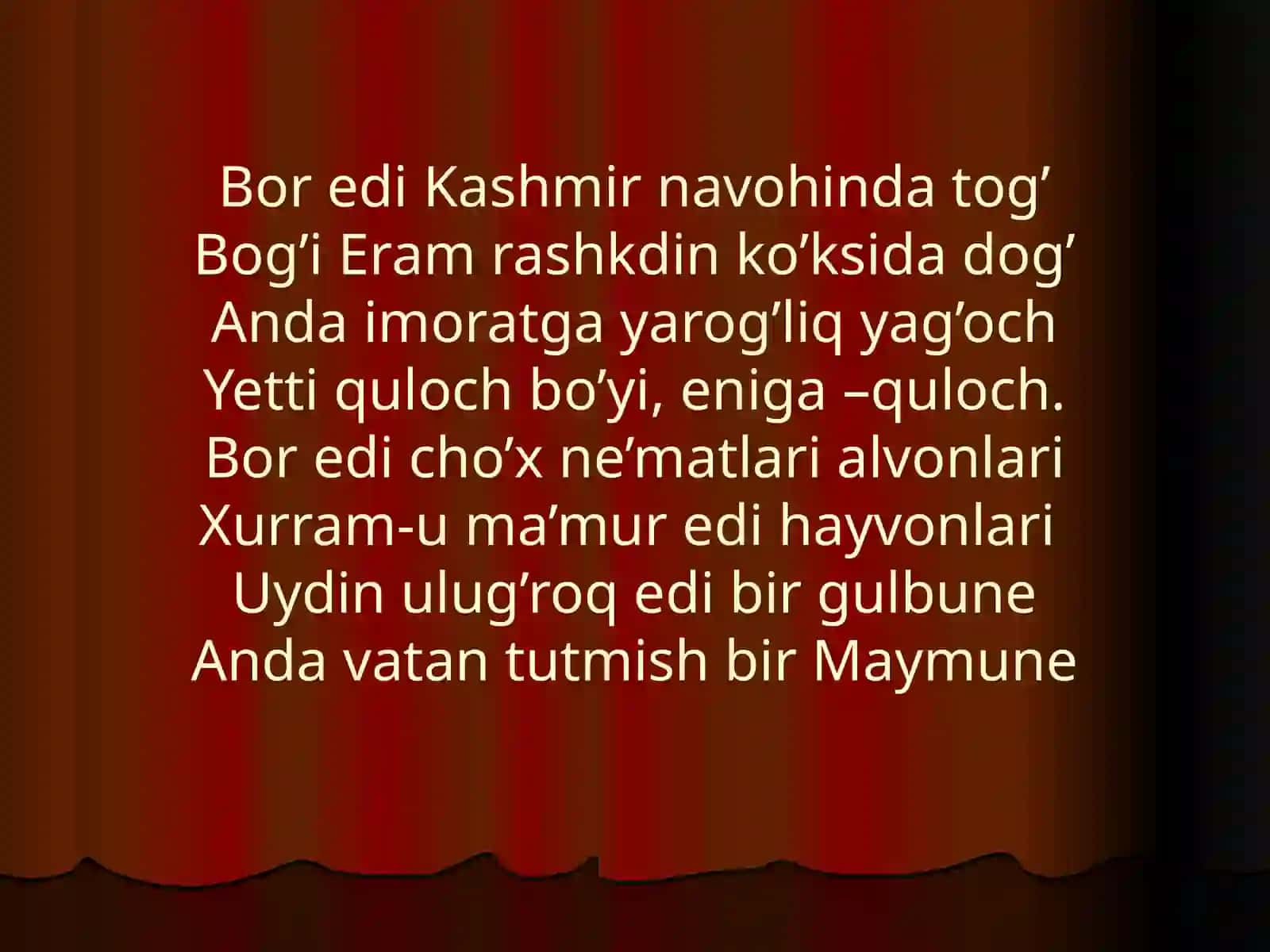 MUHAMMAD SHARIF GULXANIYXVIII ASR OXIRI XX ASRNING20-YILLARIDAQO`QONDA YASHABIJOD ETGAN SATIRIK SHOIR 2