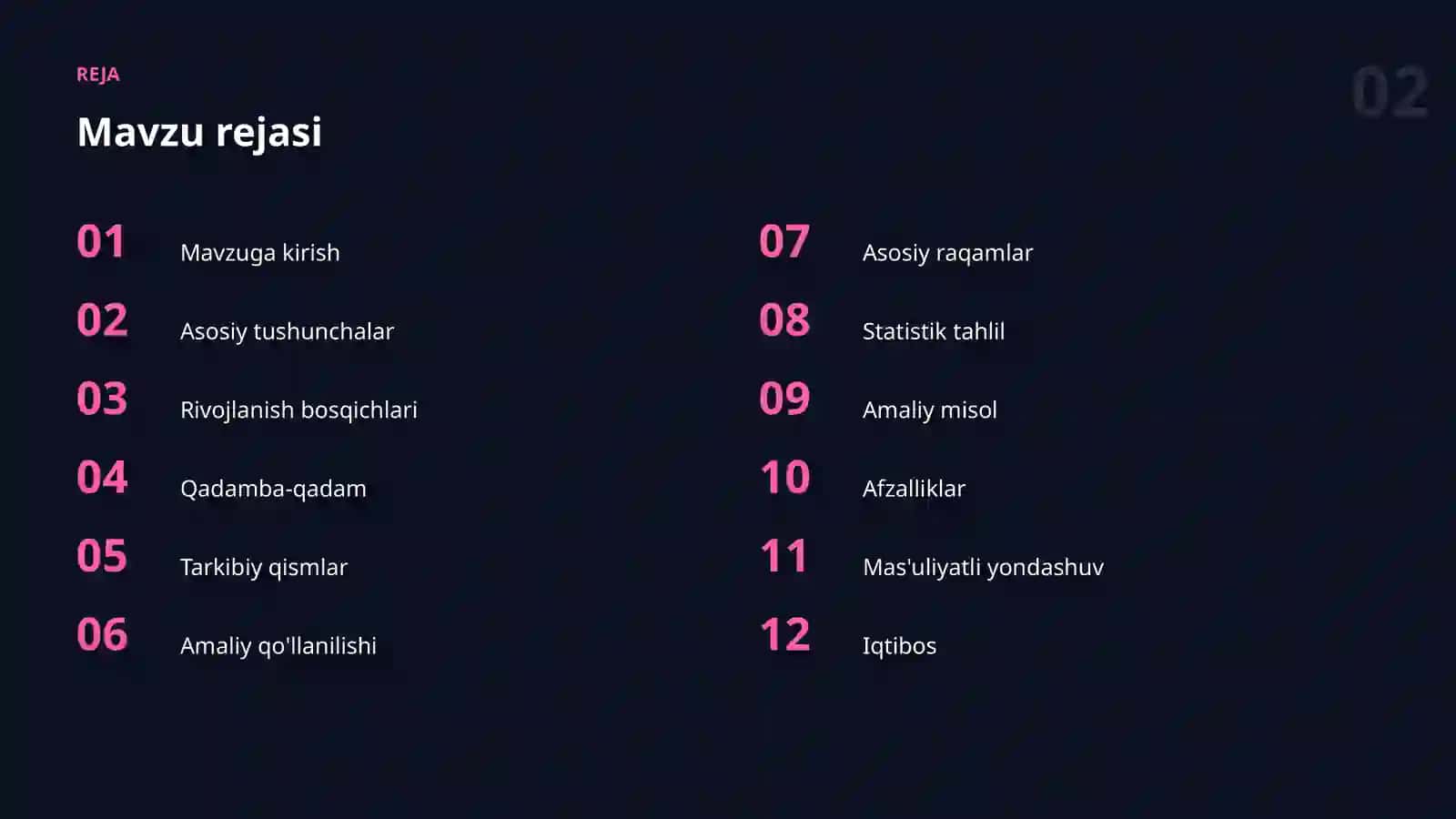 MODELLARNI BAHOLASH 2