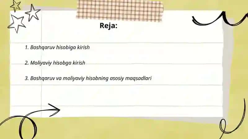 Boshqaruv va moliyaviy hisobning farqlari 2