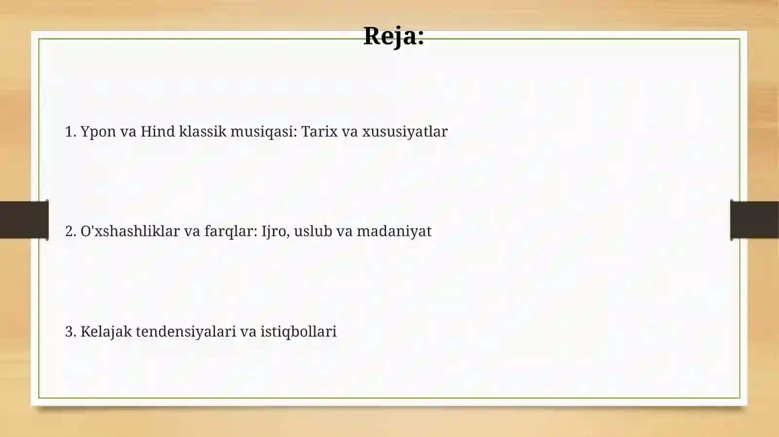 Ypon va Hind musiqasi 2