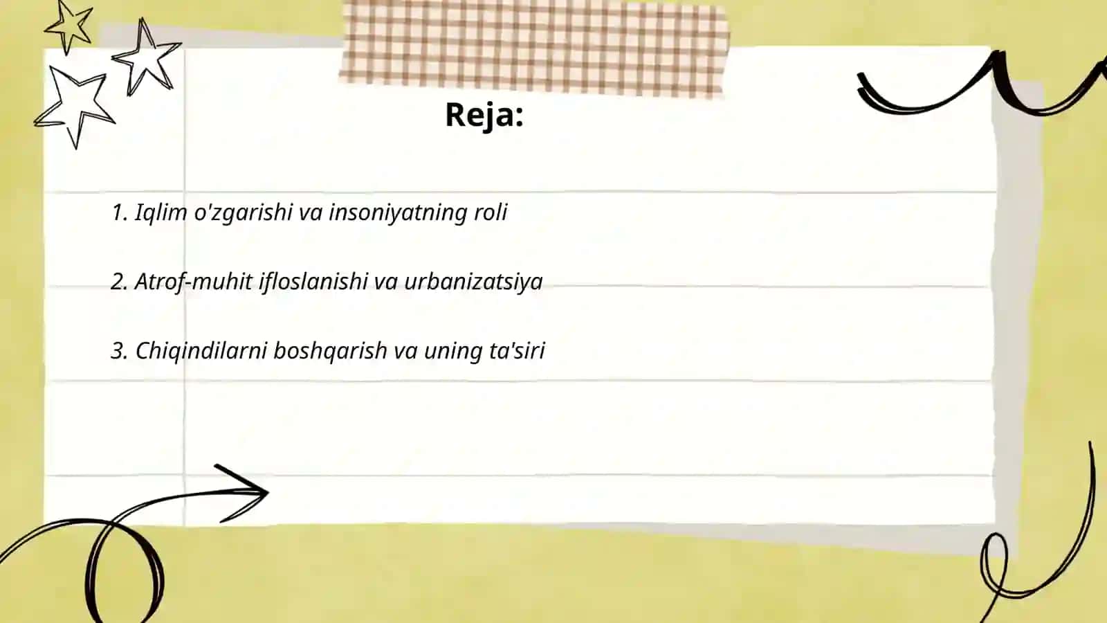 Insoniyatni atrof muhitga tasiri 2