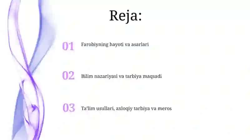 Abu Nasr Farabi pedagogik foydalari 2
