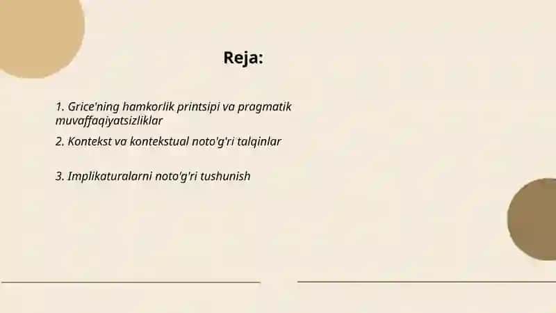 Pragmatik muvaffaqiyatsizliklar 2
