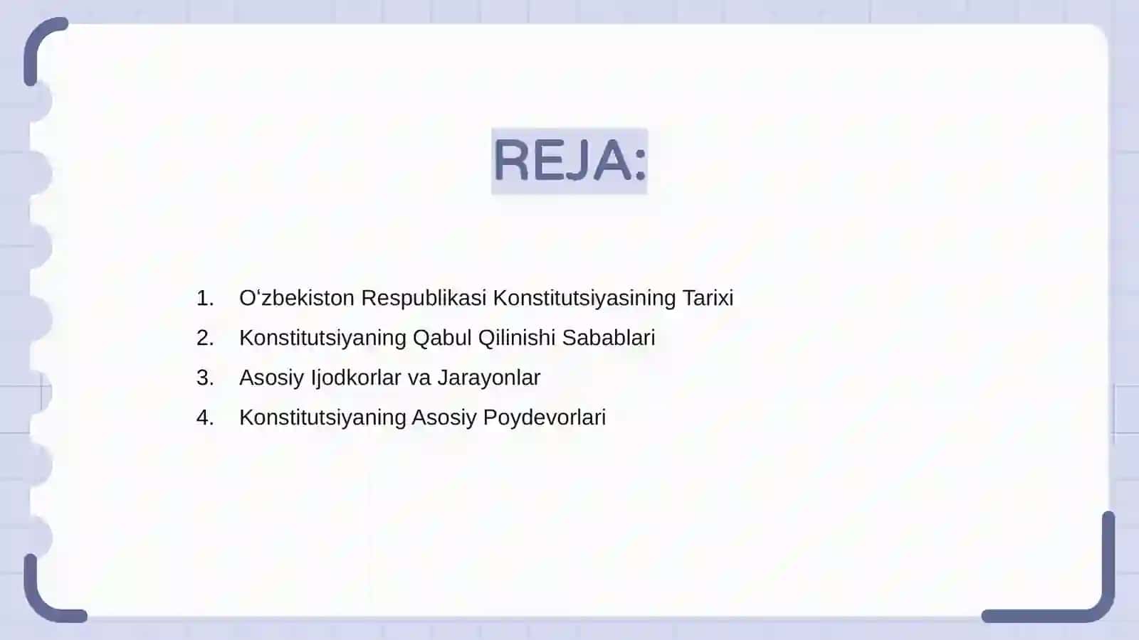 Oʻzbekiston Respublikasi Konstitutsiyasi 2