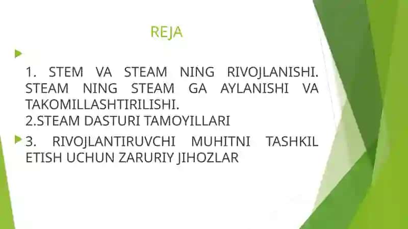 MAKTABGACHATALIMDA  STEAM TEXNOLOGIYA 2