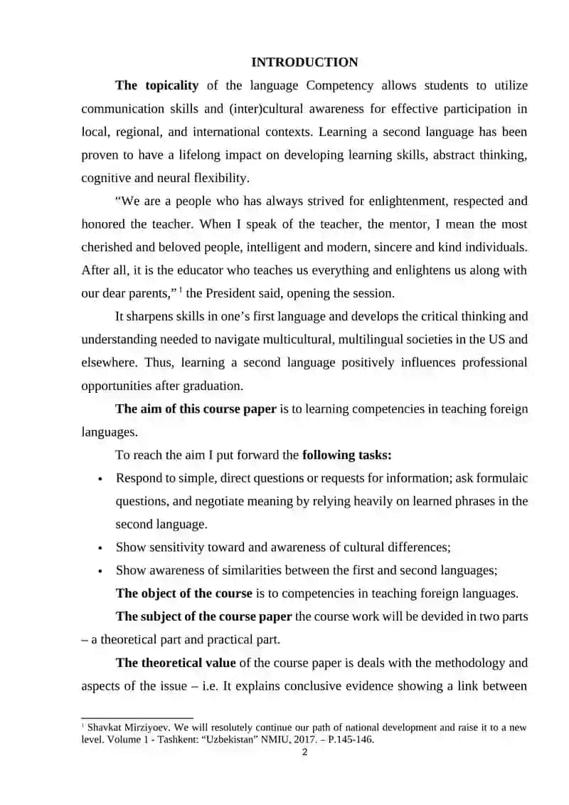 COMPETENCE AND PERFORMANCE IN LANGUAGE TEACHING PROFICIENCY 2