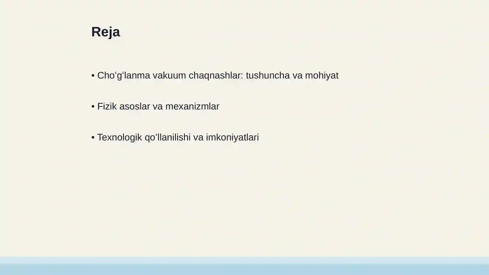 Choʻgʻlanma vakuum chaqnashlar 2