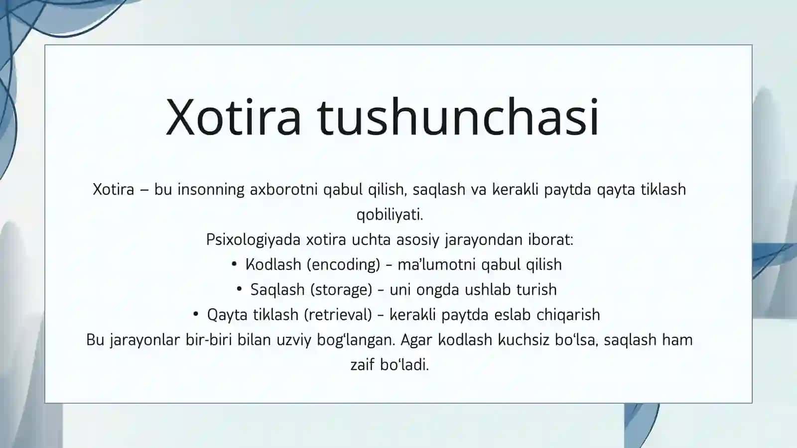 Xotira 2
