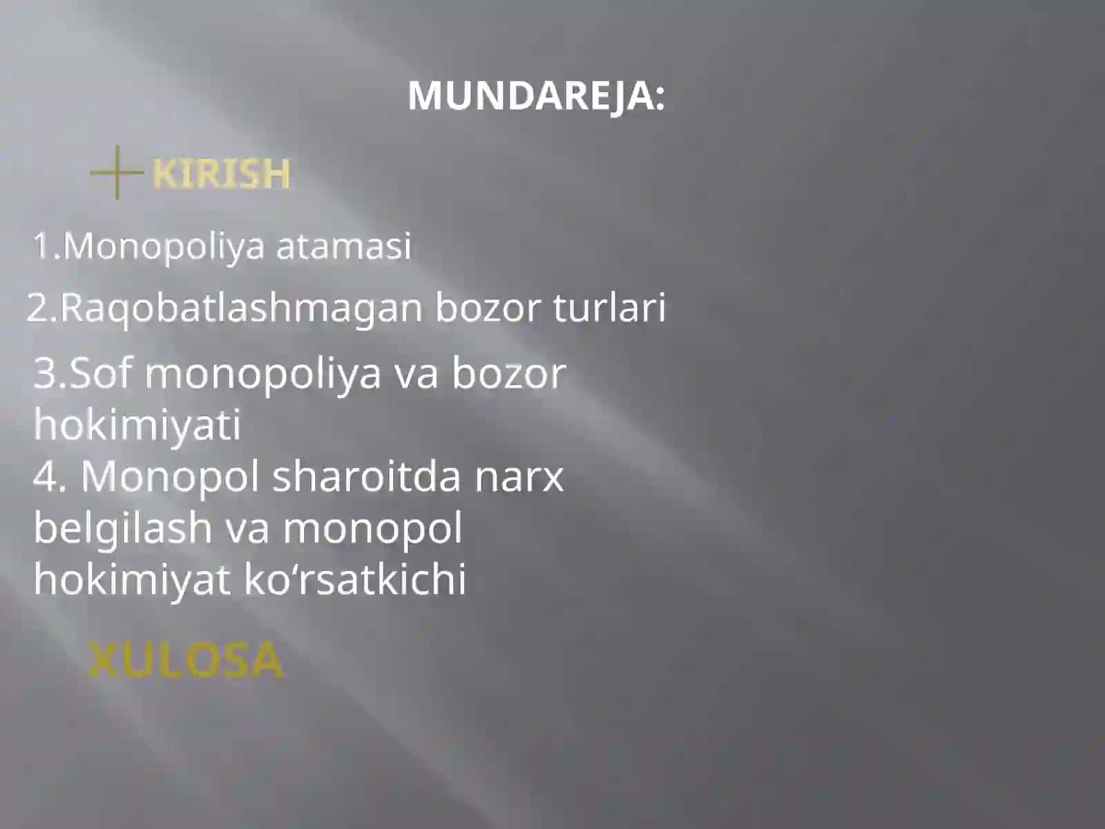 Monopolraqobatlashganbozor, uning afzalliklari va kamchiliklari 2