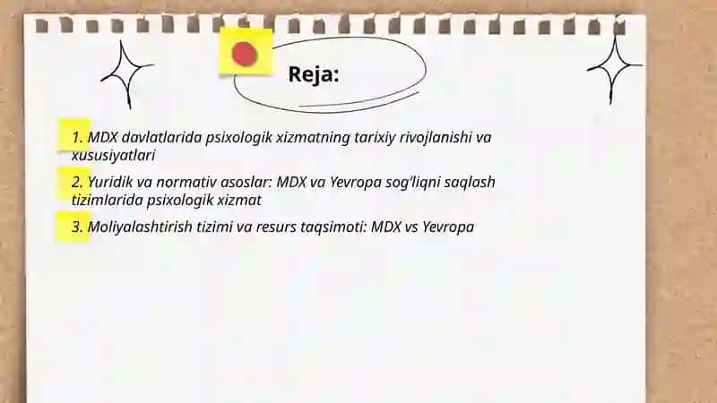 Psixologik xizmatning oʻziga xosligi 2