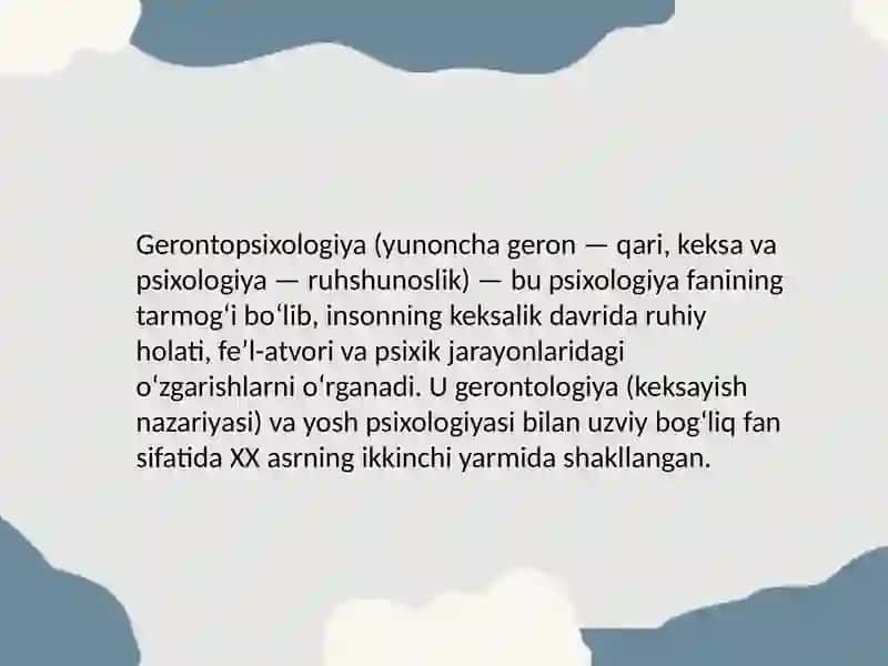 Gerontopsixologiya 2