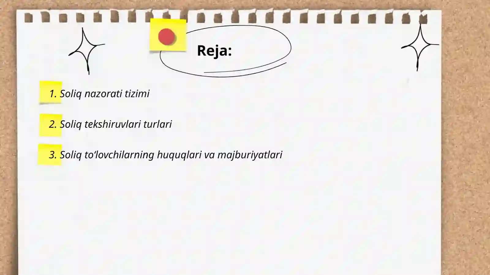 Soliq nazorati hamda soliqga oid huqugbuzarliklar va ularni sodir erganlik uchun javobgarlik 2