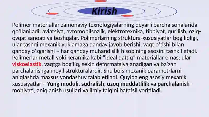 Polimer materiallar 2