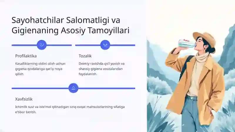 Turistik Sayohatda Shaxsiy Gigiena 2