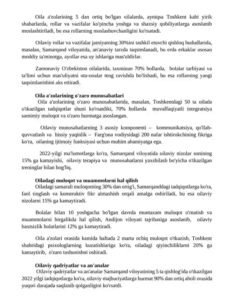 Oila integratsiyasining ijtimoiy funkcional mexanizmi 2