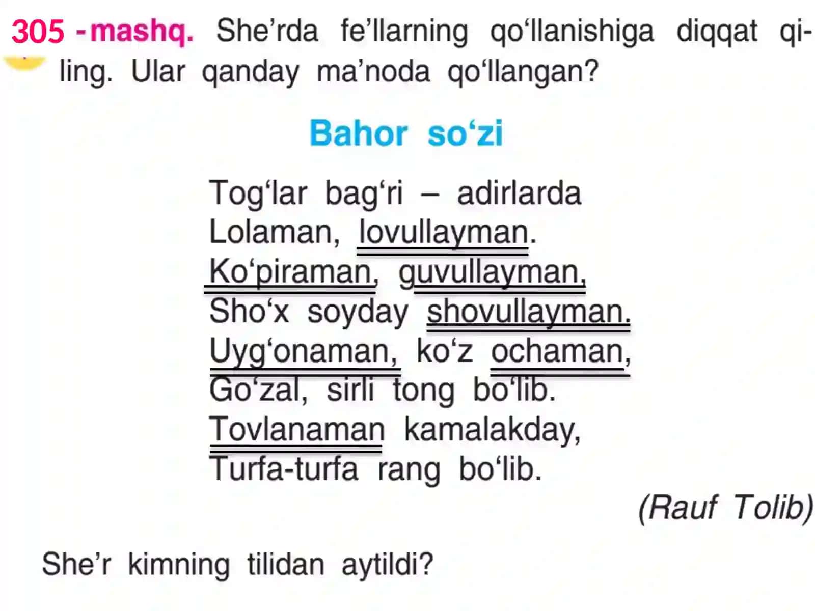 FE’L YASOVCHI QO‘SHIMCHALAR 2