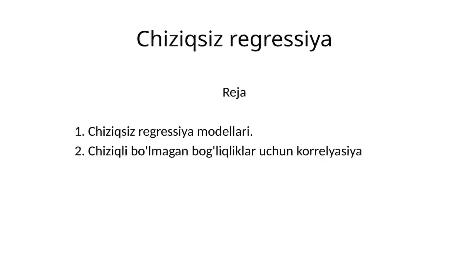 Chiziqsizregressiya 2