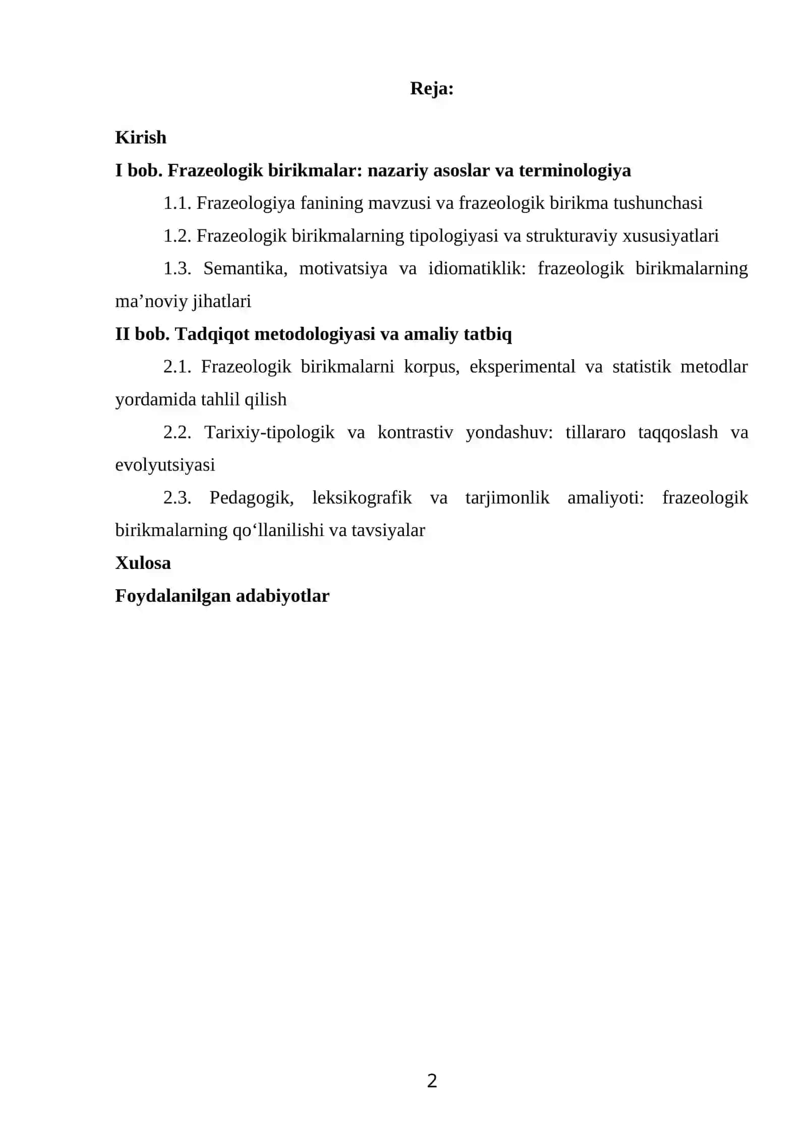 FRAZEOLOGIK BIRIKMALAR NAZARIYASI 2
