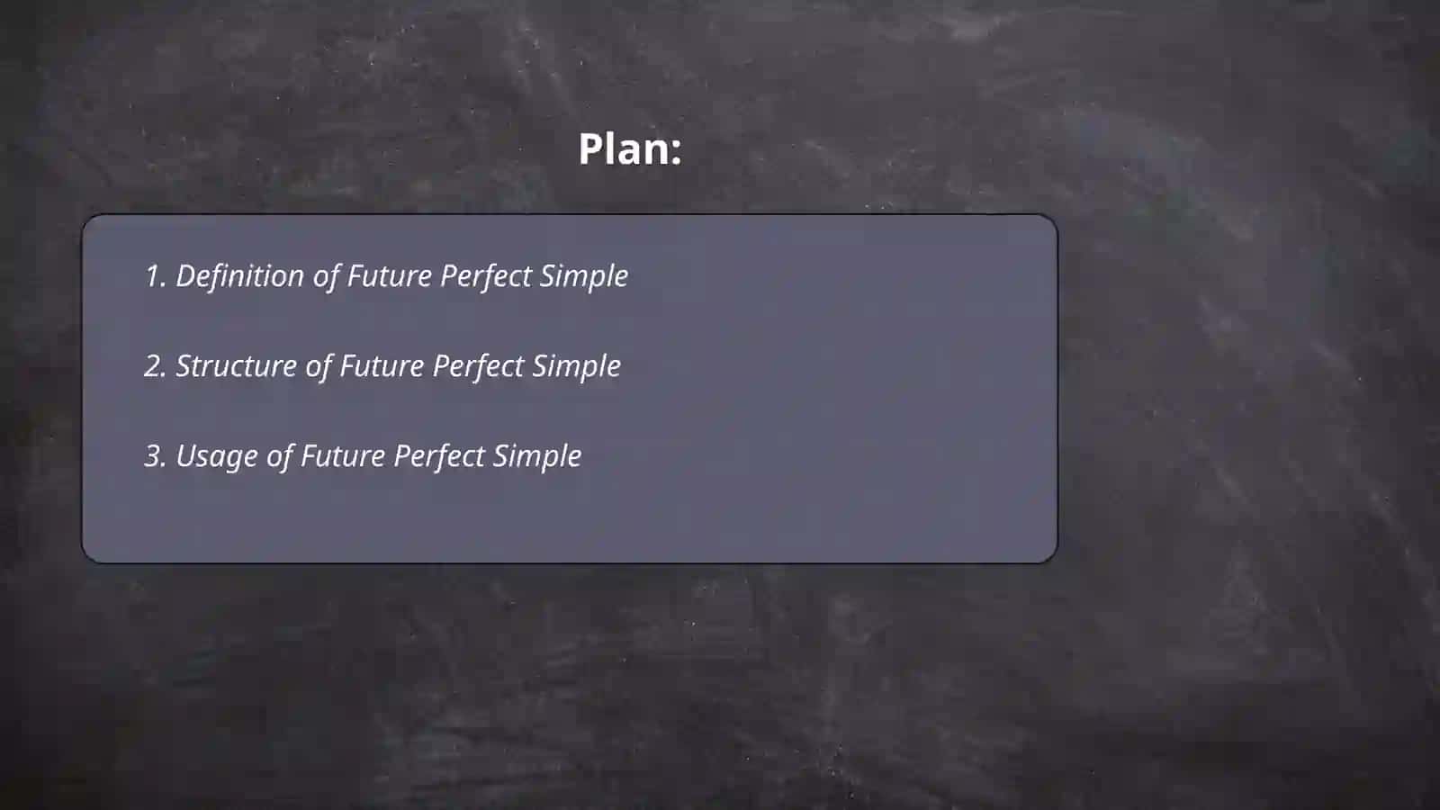 Future perfect simple 2
