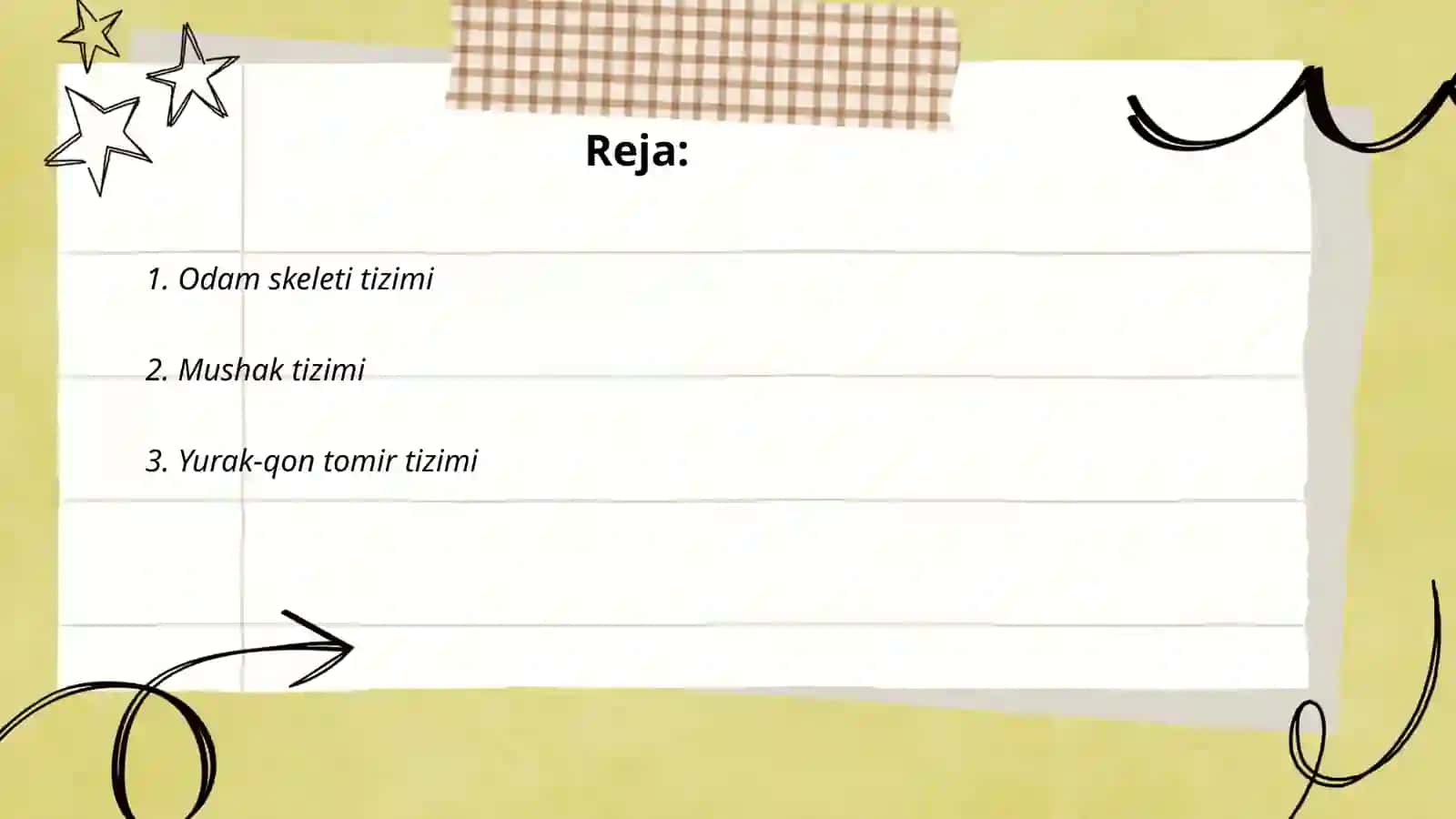Odam skeleti tizimi 2