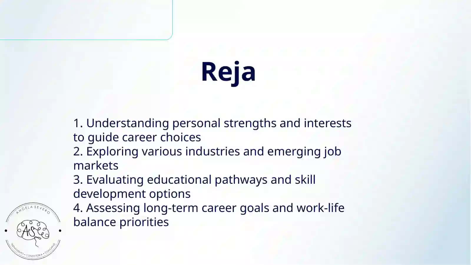 CHOOSING A CAREER 2