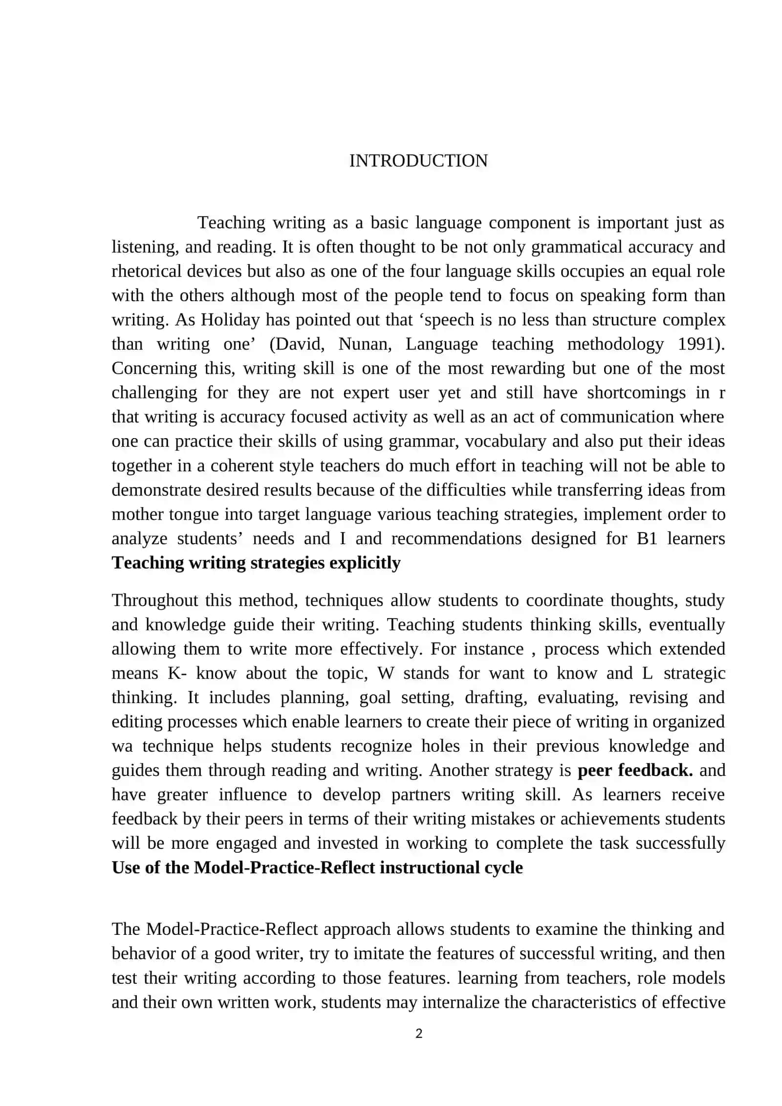 SOME IMPLICATIONS IN THE DESIGNING READING MATERIALS TO B1 LEVEL STUDENTS 2