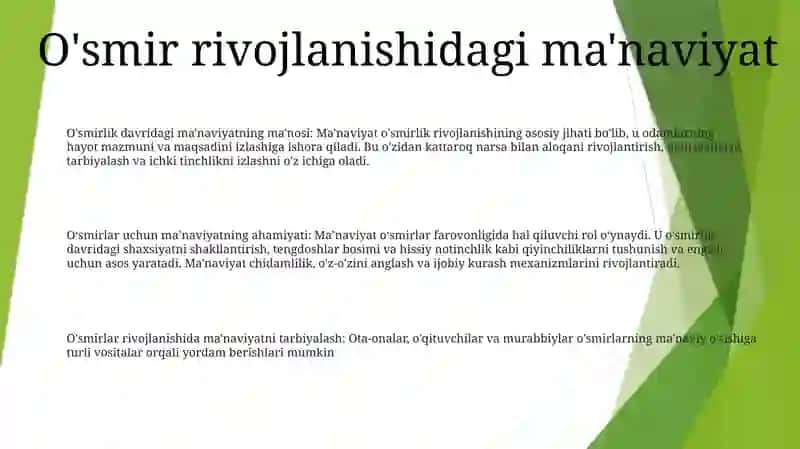 Yuksak MaʼNaviyatda Yoshlarni Tarbiyalash 2