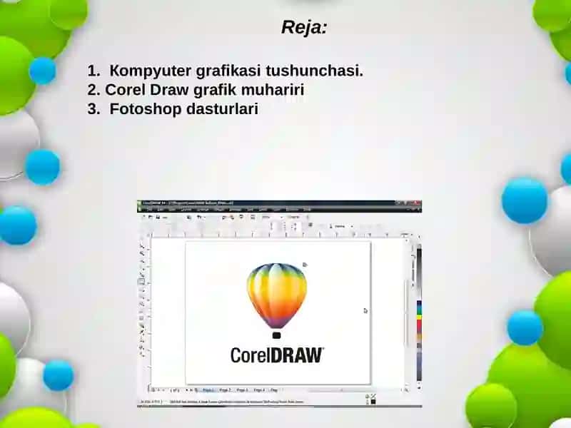 Кompyuter grafikasi va animatsiyasi 2