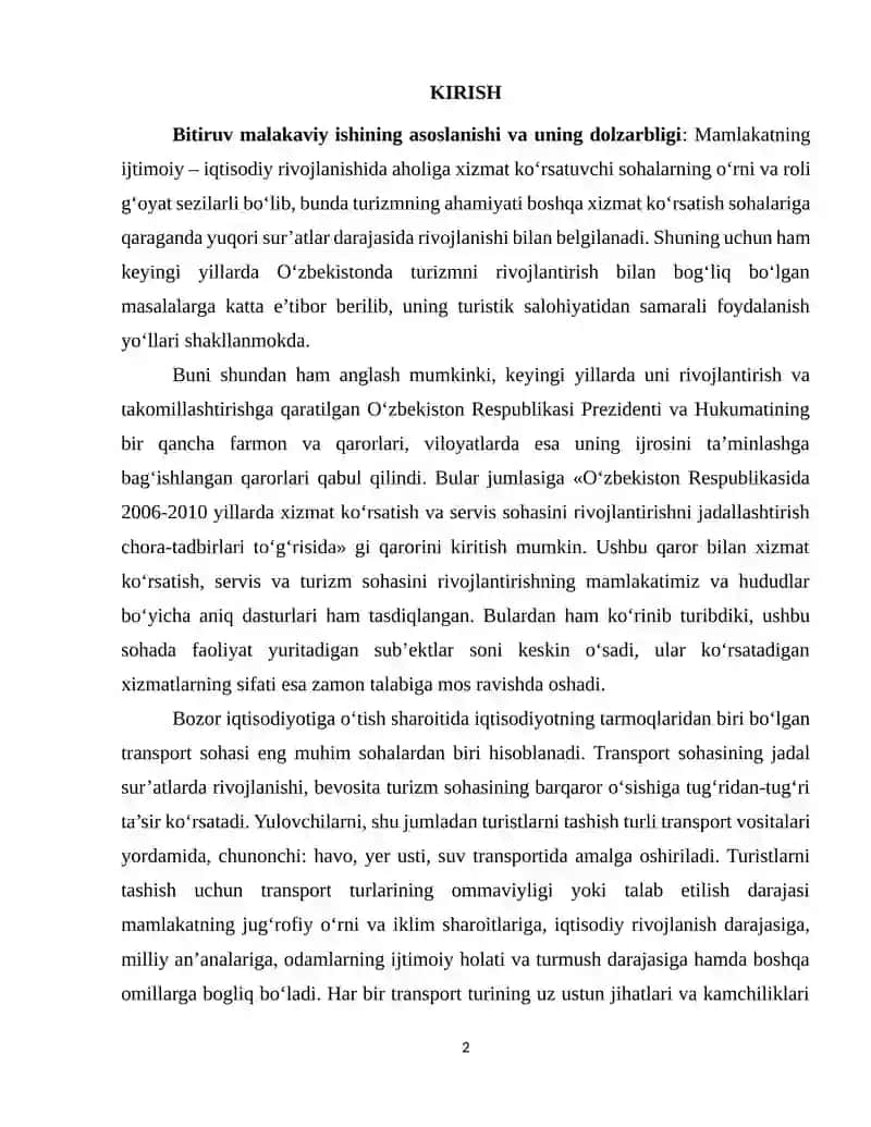 AVTOBUS CHIPTALARINI BRON QILISH TIZIMINI ISHLAB CHIQISH 2
