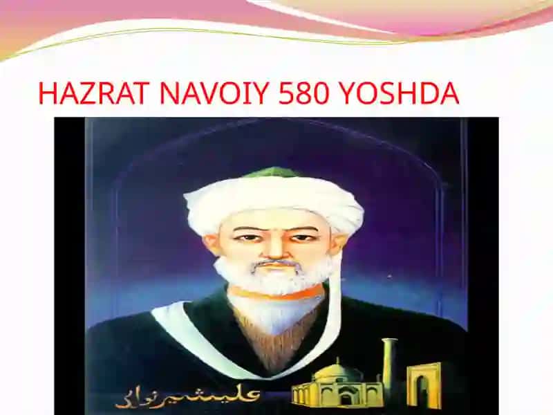 "ALISHER NAVOIY TAVALLUDINING 580 YILLIGI" 2