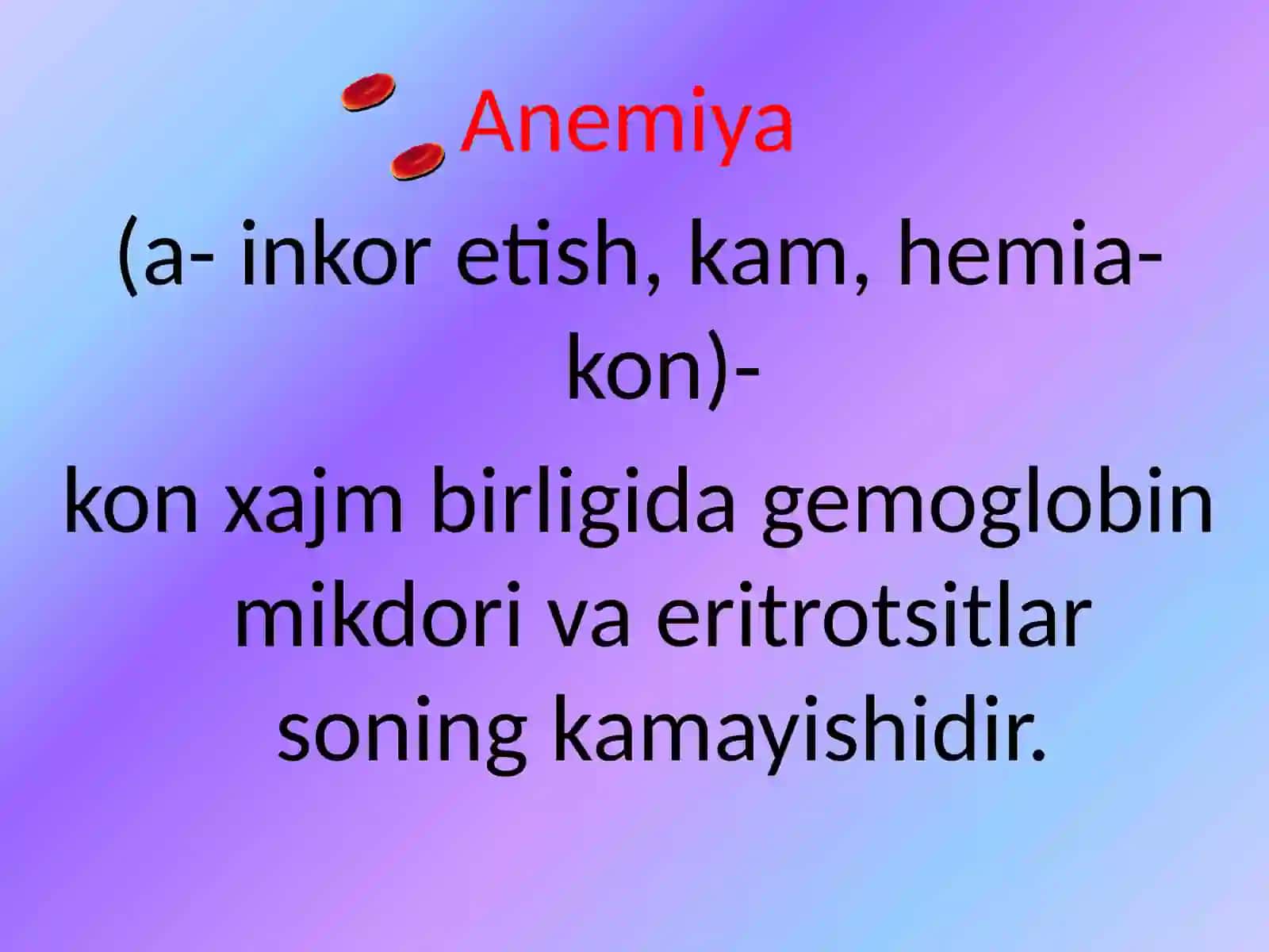 TEMIR TANQISLIK ANEMIYASI 2
