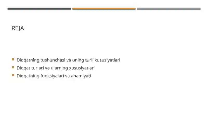 Diqqat haqida tushuncha va uning turlari 2