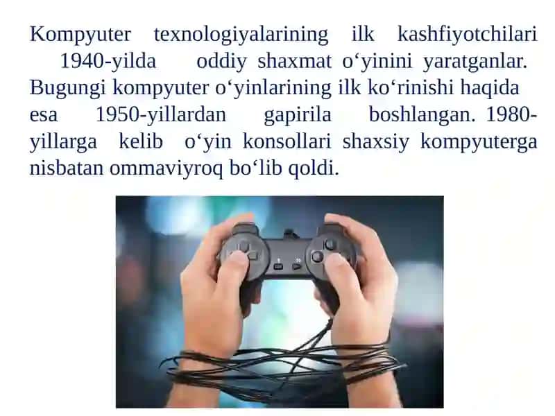 VIRTUAL O’YINLAR VA ULARNING JAMIYATGA TA’SIRI 2