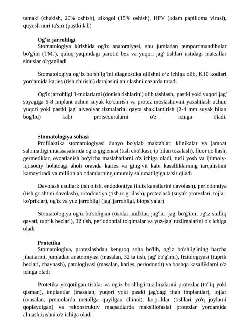 Stamatlogiya kirish 2