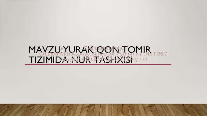 Ultrasonografiya va nur tashxisi 2