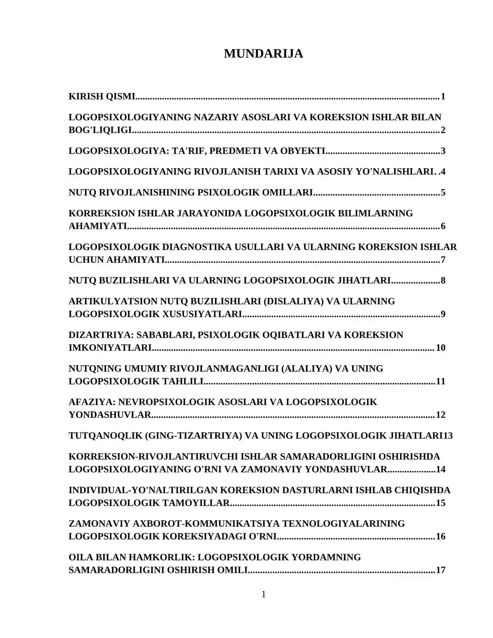 Korreksion ishlar olib borishda logopisixologiyani axamiyati 2