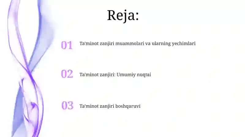 Ta'minot zanjiri 2
