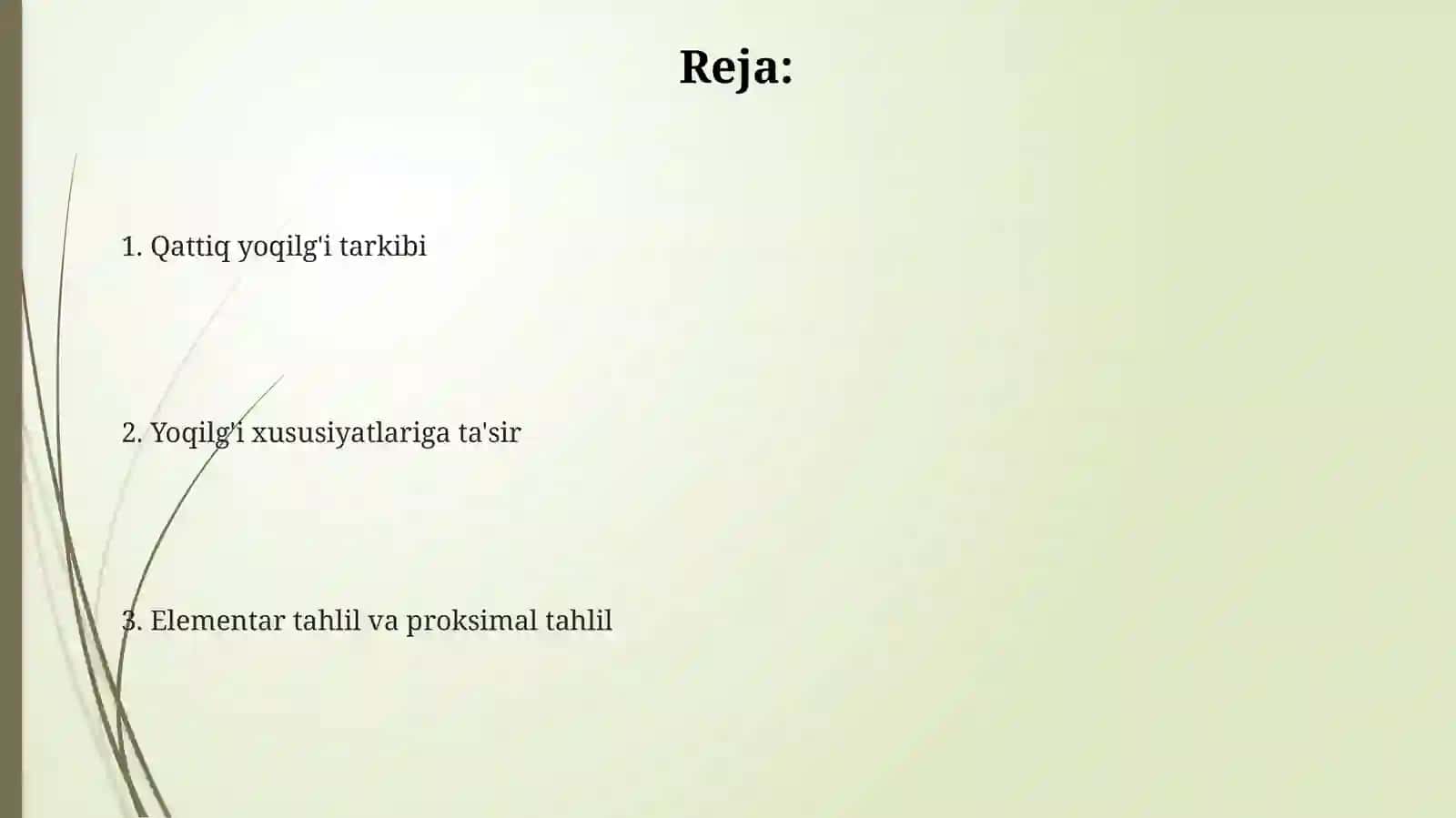 Qattiq yoqilg'i tarkibi 2