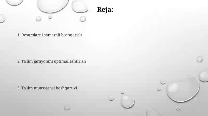 Taʼlim muassasi menejmenti 2