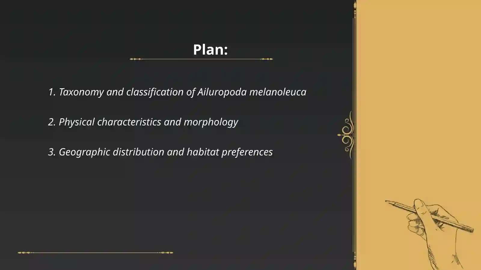 Taxonomy and classification of Ailuropoda melanoleuca 2