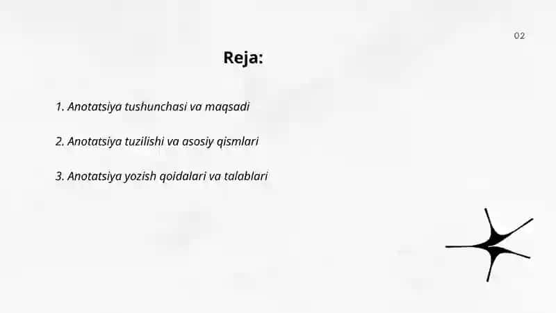 Anotatsiya va taqriz 2