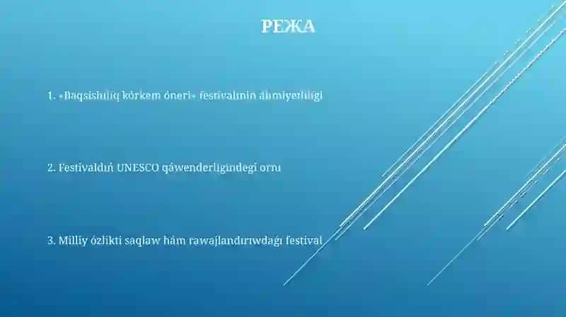 Baqsishiliq kórkem óneri festivali 2