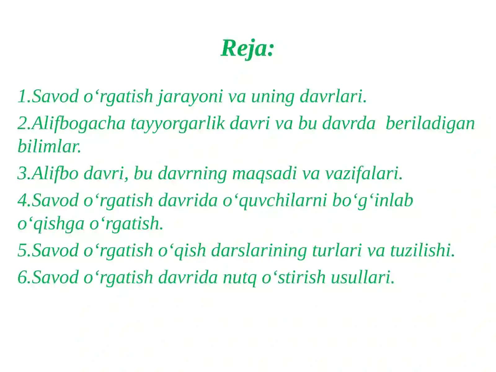 Savodo‘rgatishjarayonibosqichlari 2